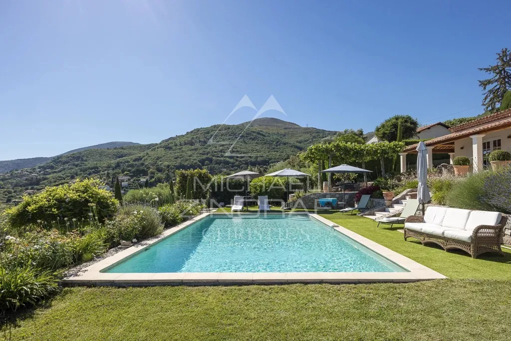 Bassein - Provençal Villa with Sea View in Vence