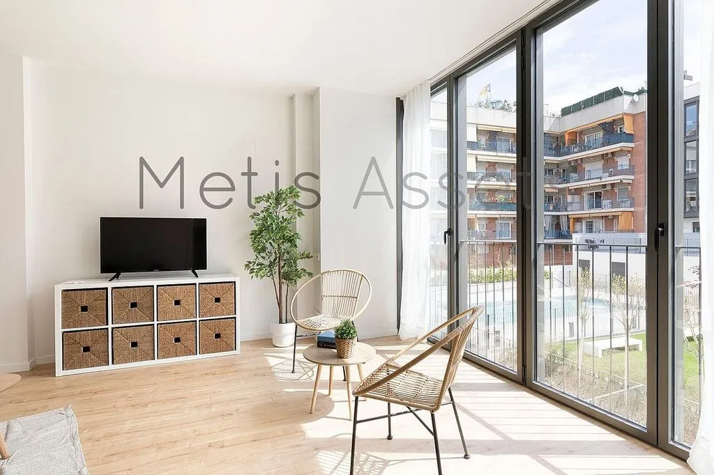 Soggiorno - Apartment with Pool in El Poblenou