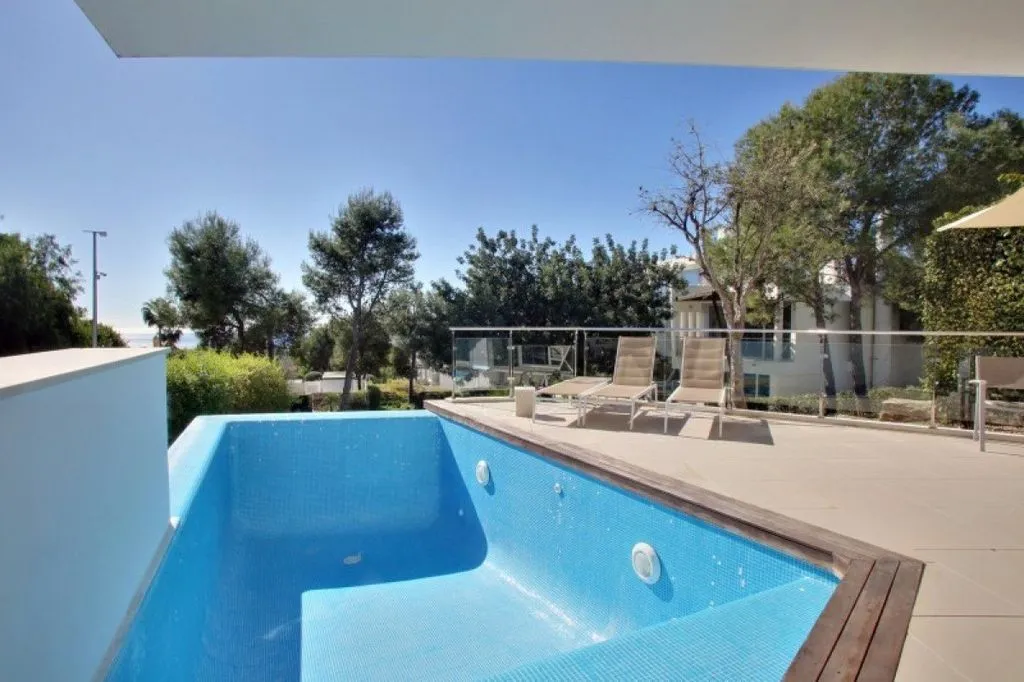 Pool - Semi-Detached Villa with Sea Views in Marbella