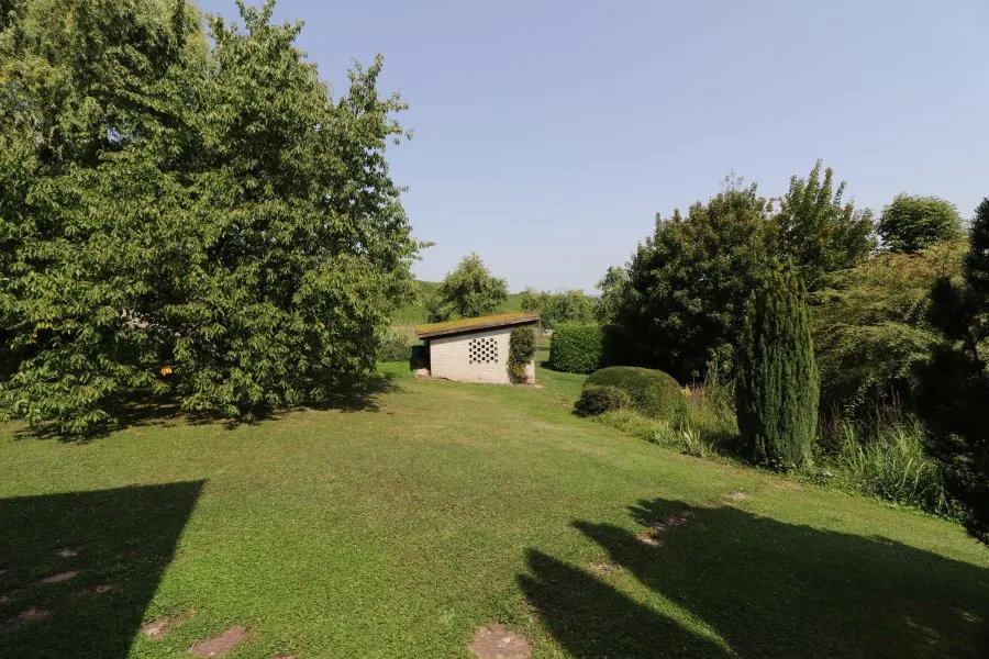 Garden - Architectural House with Vineyard View in Wellenstein