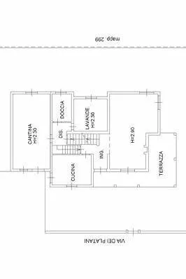Plan - Luxury Villa with Garden in Verolavecchia