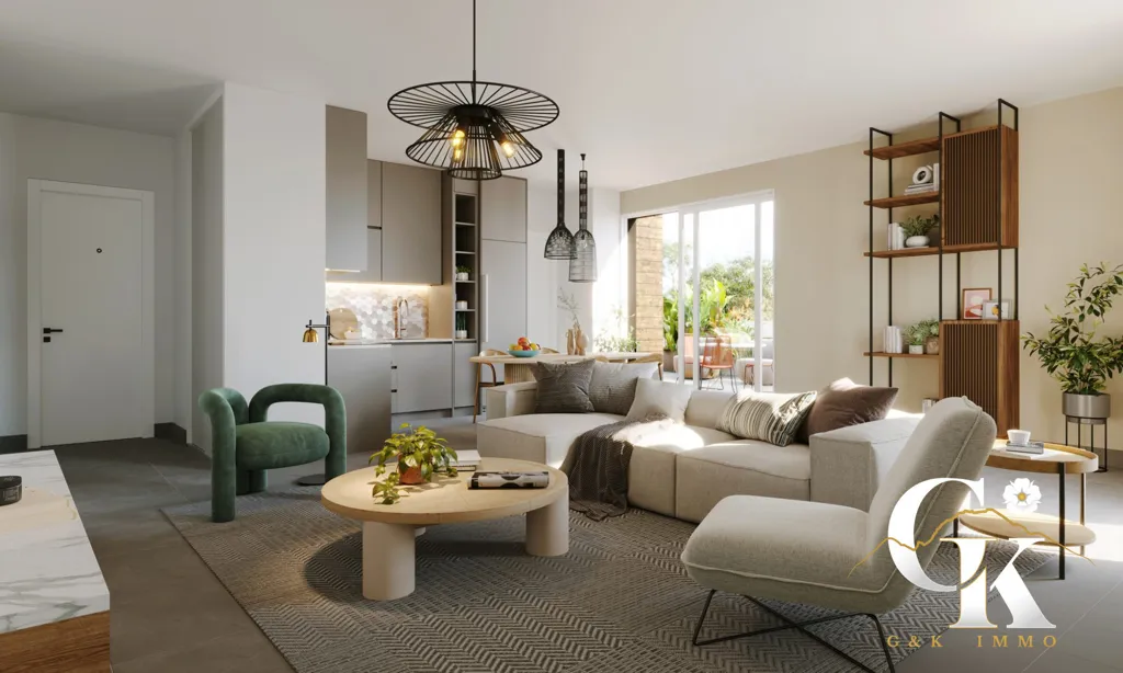 Soggiorno - New Flat with Terrace near Meylan