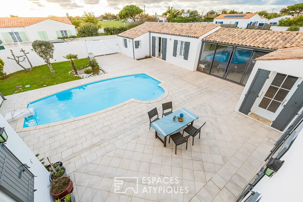 Bassein - Villa with Sea View and Pool in Saint-Denis d'Oléron