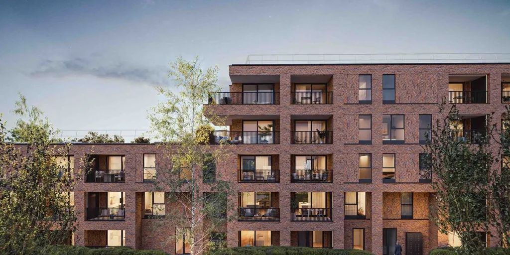 Extérieur - Appartement Énergivore avec Terrasses à Oostakker