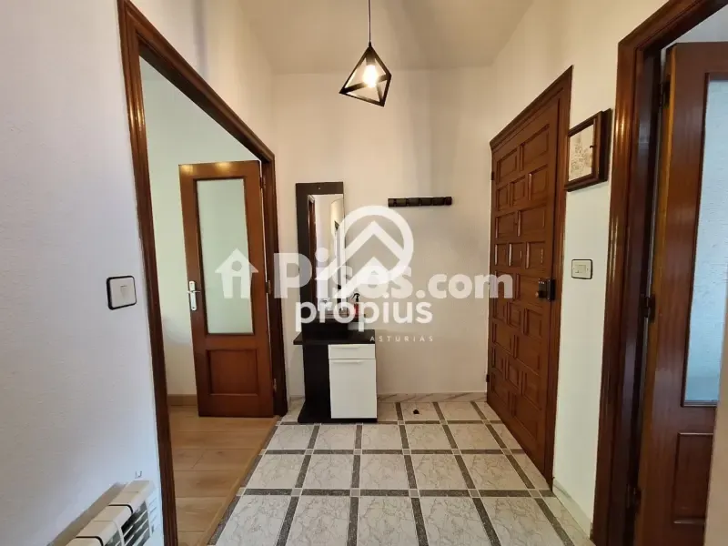 Entrée - Reformed 2-Bed Flat with Terrace in Cangas de Onís