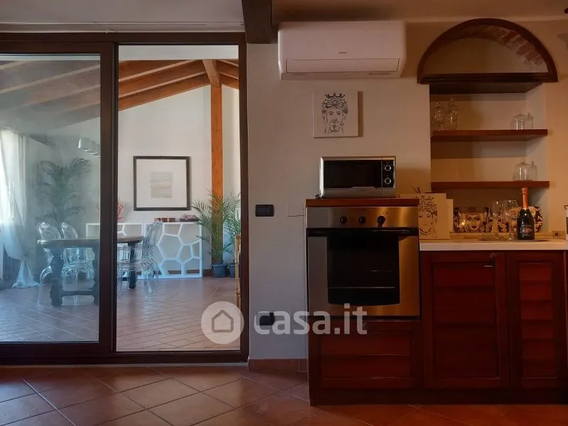Kitchen - Loft with Sea View in Letojanni