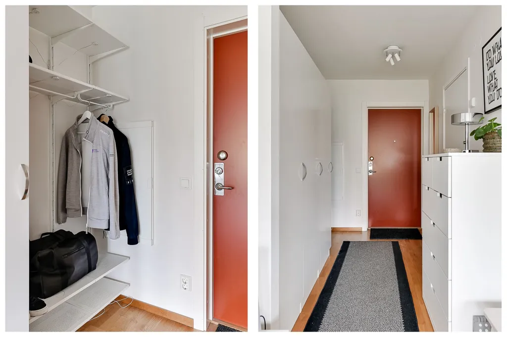 Entrée - Modern Flat with Balcony in Västerbotten
