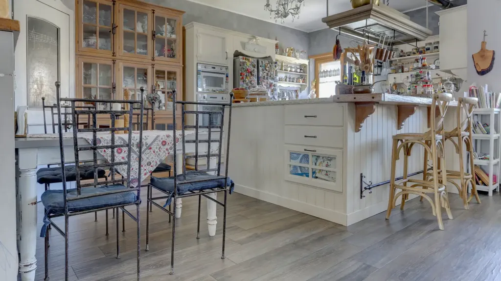 Cuisine - Renovated Penthouse with Terraces in Rome