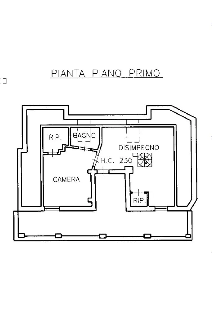Plan - Villa with Panoramic View in Bibiana