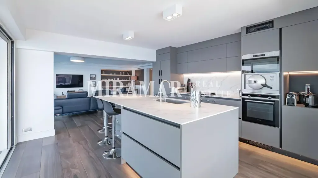 Cucina - Penthouse with Sea Access in Nice