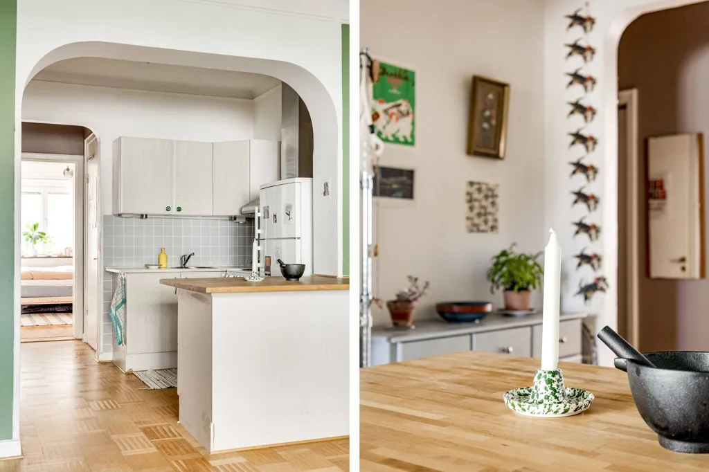 Cucina - Open-Plan 2-Bedroom with 1930s Charm in Malmö