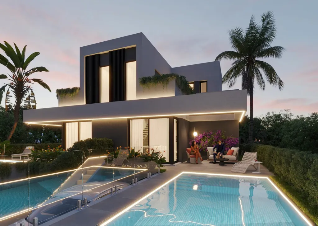 Bassein - Detached Villa with Sea Views in Finestrat