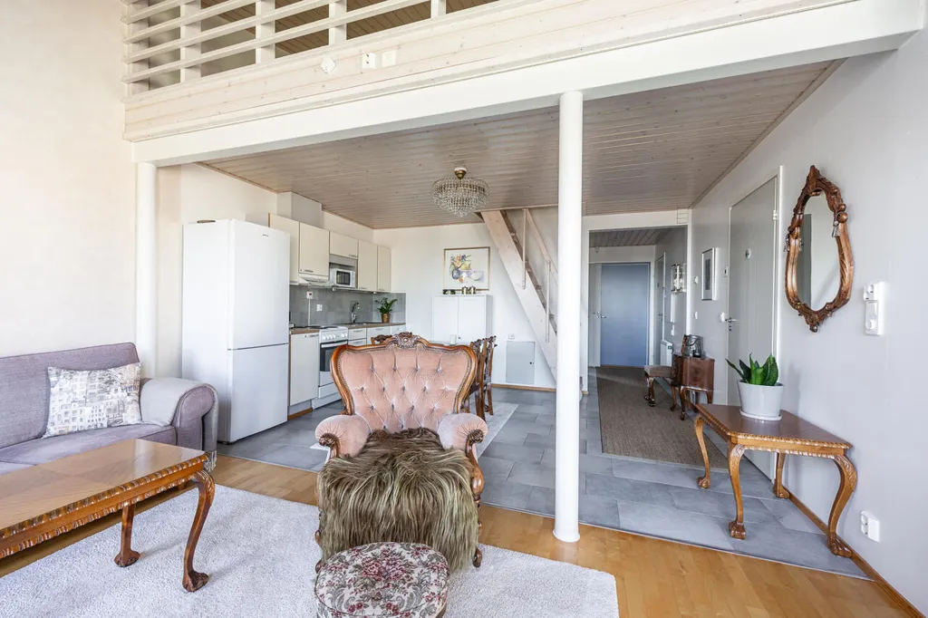 Séjour - Two-Bedroom Cottage with Sauna in Sastamala