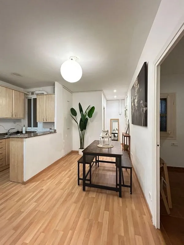 Söögituba - Apartment with Terrace in La Nova Esquerra de l'Eixample