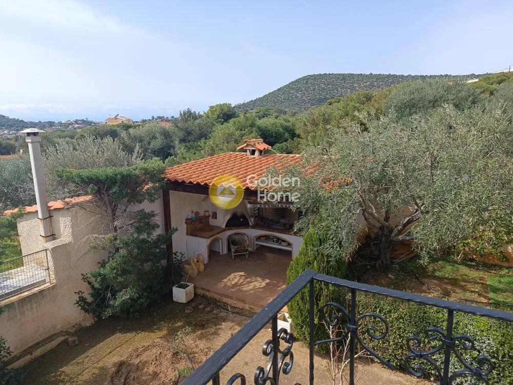 Terrasse - Detached Villa with Sea View in Anavyssos Centre