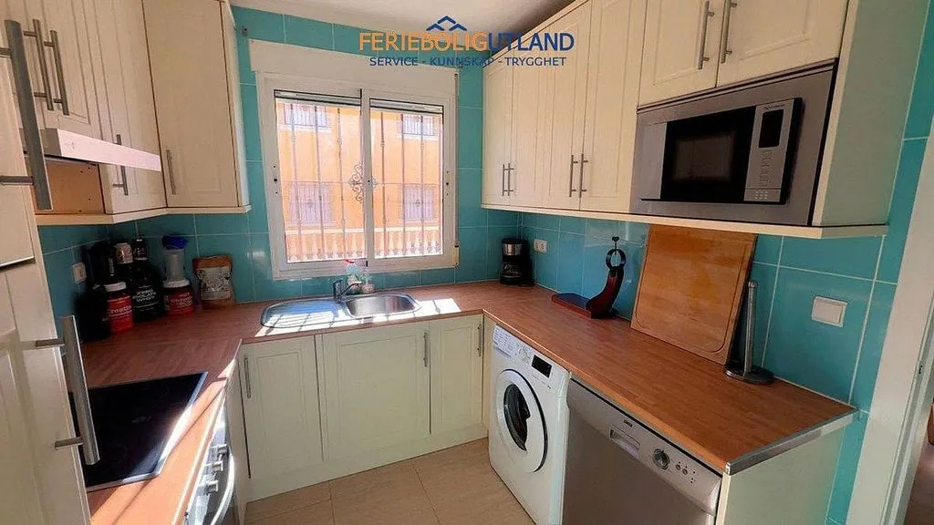 Köök - Apartment with Pool and Terrace in Ciudad Quesada