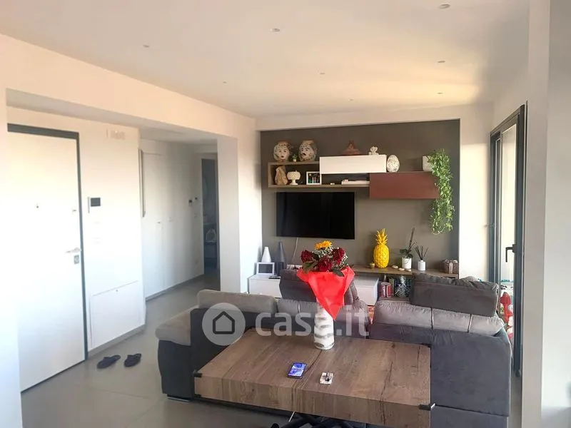 Living Room - Newly Built Apartment with Sea View in Catania