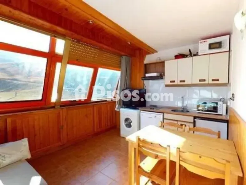 Köök - Apartment with Ski Views in Calle de Astún
