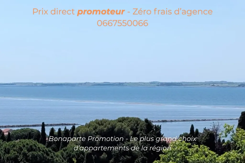 4-Piece Apartment with Panoramic View on Etang de Thau, Sète