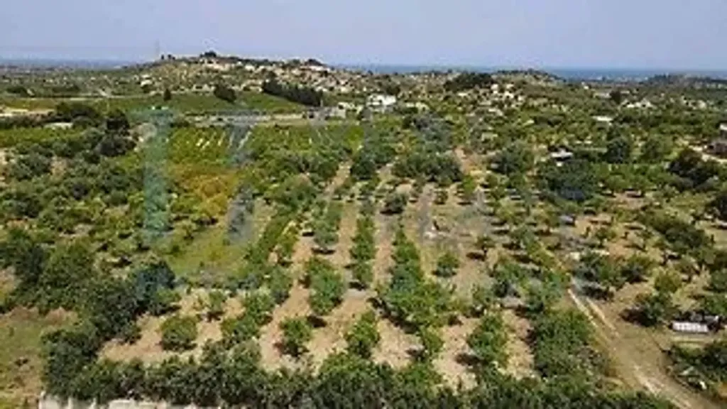 Vue aérienne - Villa with Lemon Grove near Noto