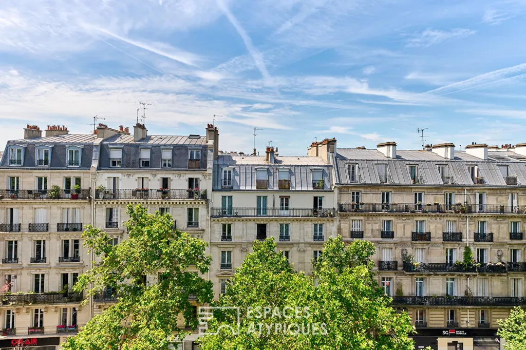 Rõdu - Bright 2-Bed Flat with Balconets in Charonne