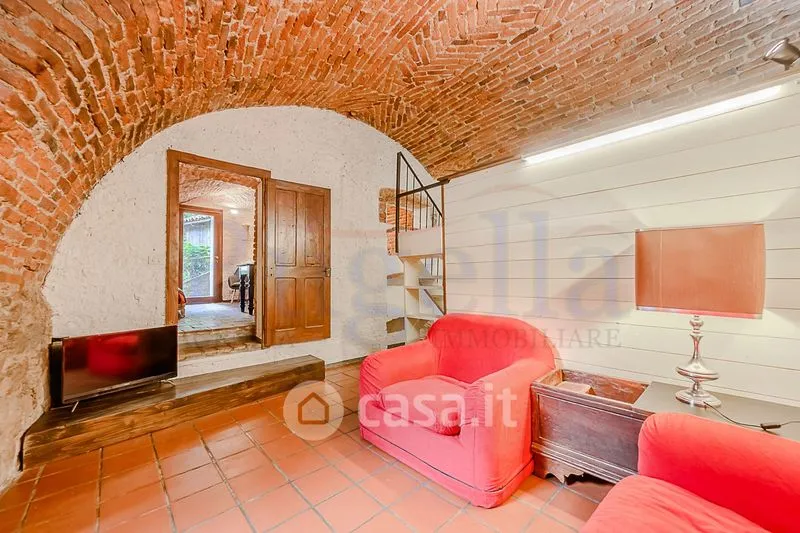 Séjour - Modern Bilocale with Garden in Villa del Bosco