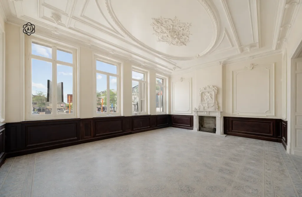 Séjour - Herenwoning Historique avec Terrasse à Ronse