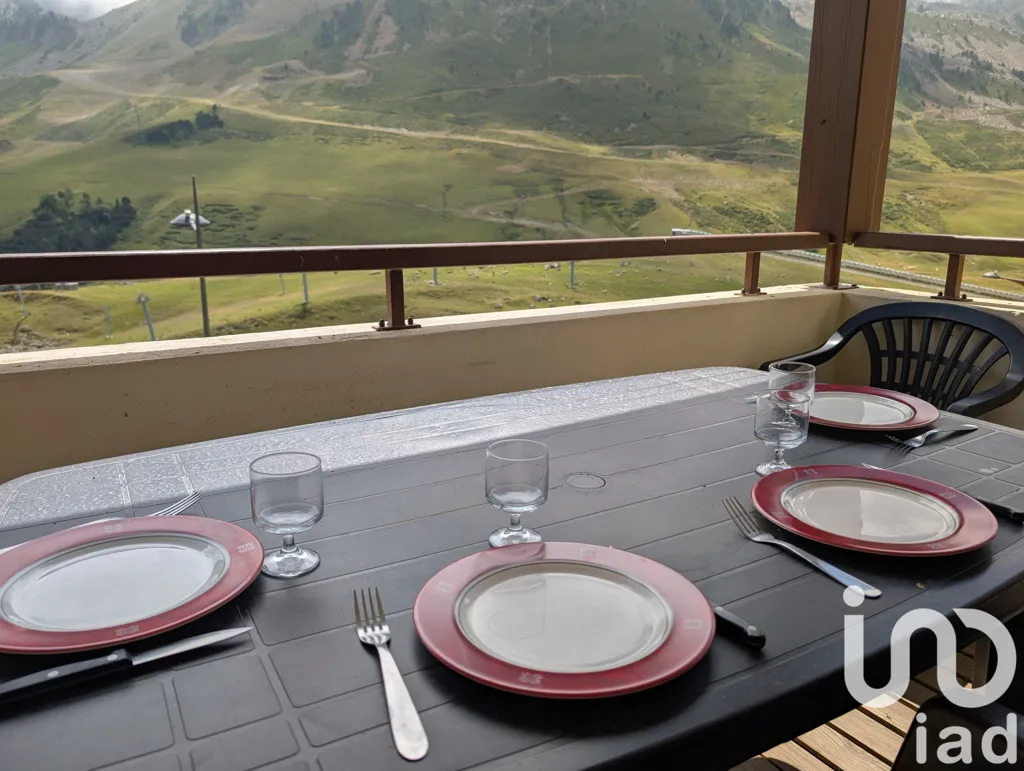 Balcone - Apartment with Mountain View in La Mongie