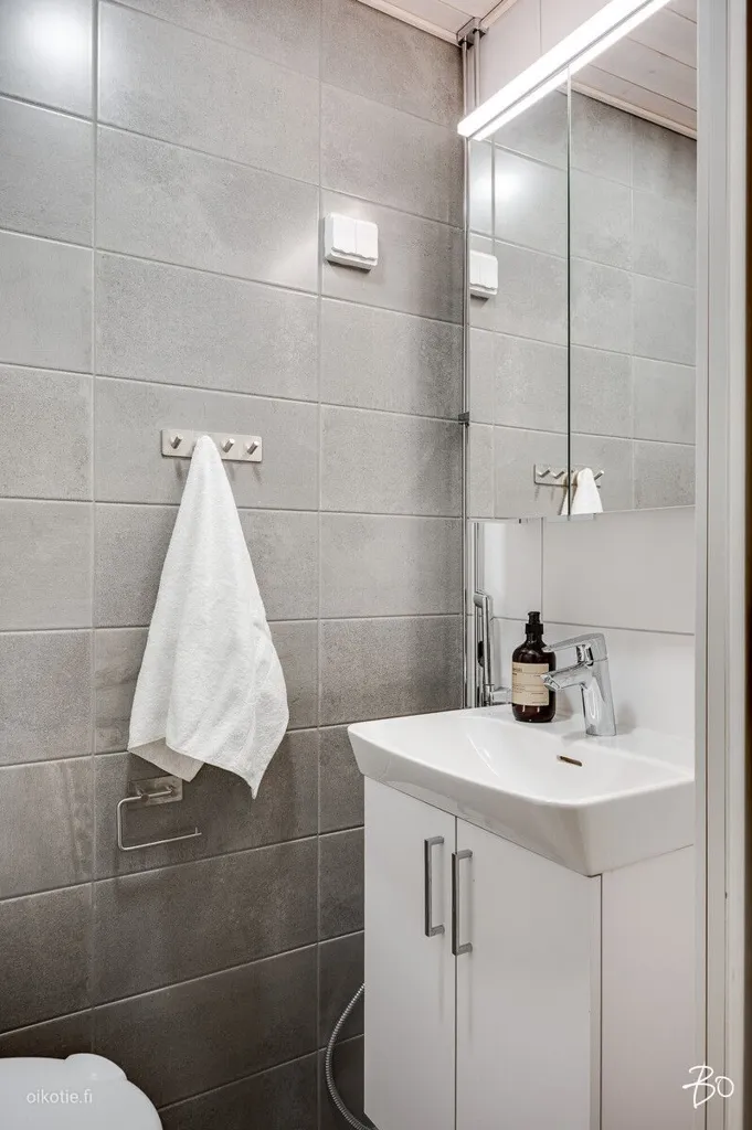 Bagni - 5th Floor Apartment with West Terrace in Raisio Centre