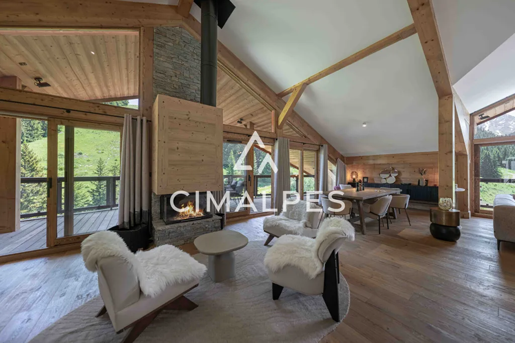 Séjour - Appartement de Prestige avec Vue sur les Sommets