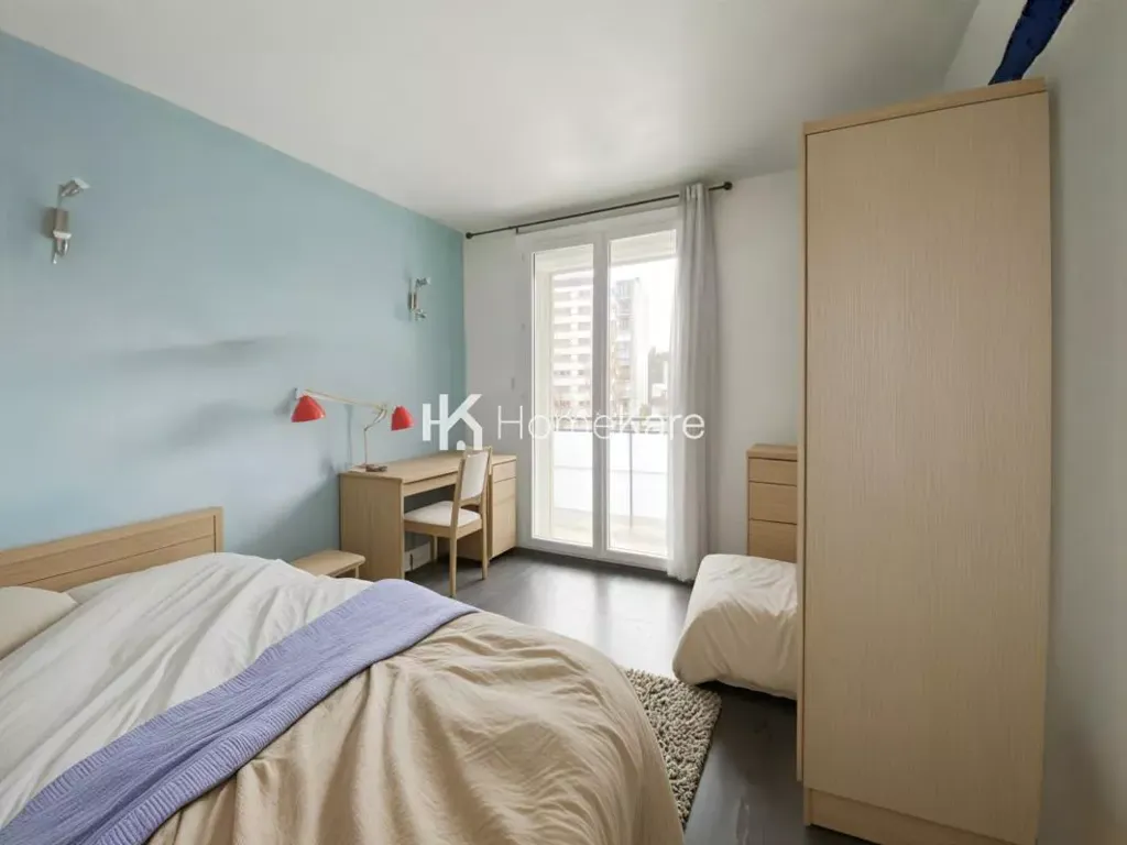 Chambres - Appartement T4 avec Balcon à Rangueil, Toulouse