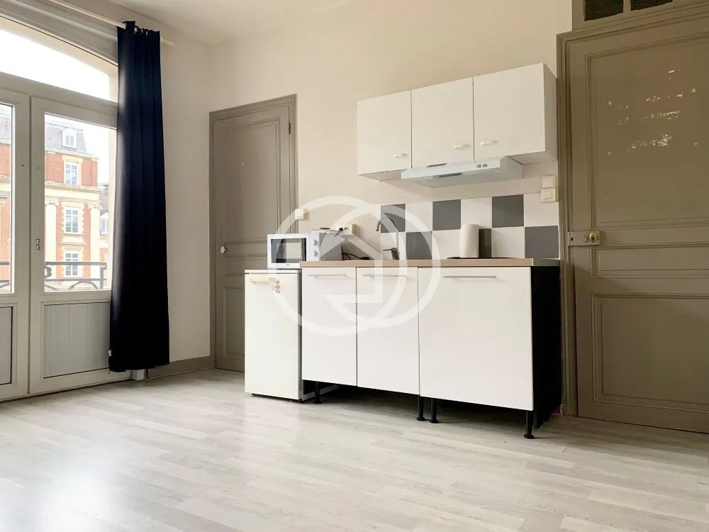 Köök - Studio with Kitchenette in Arras