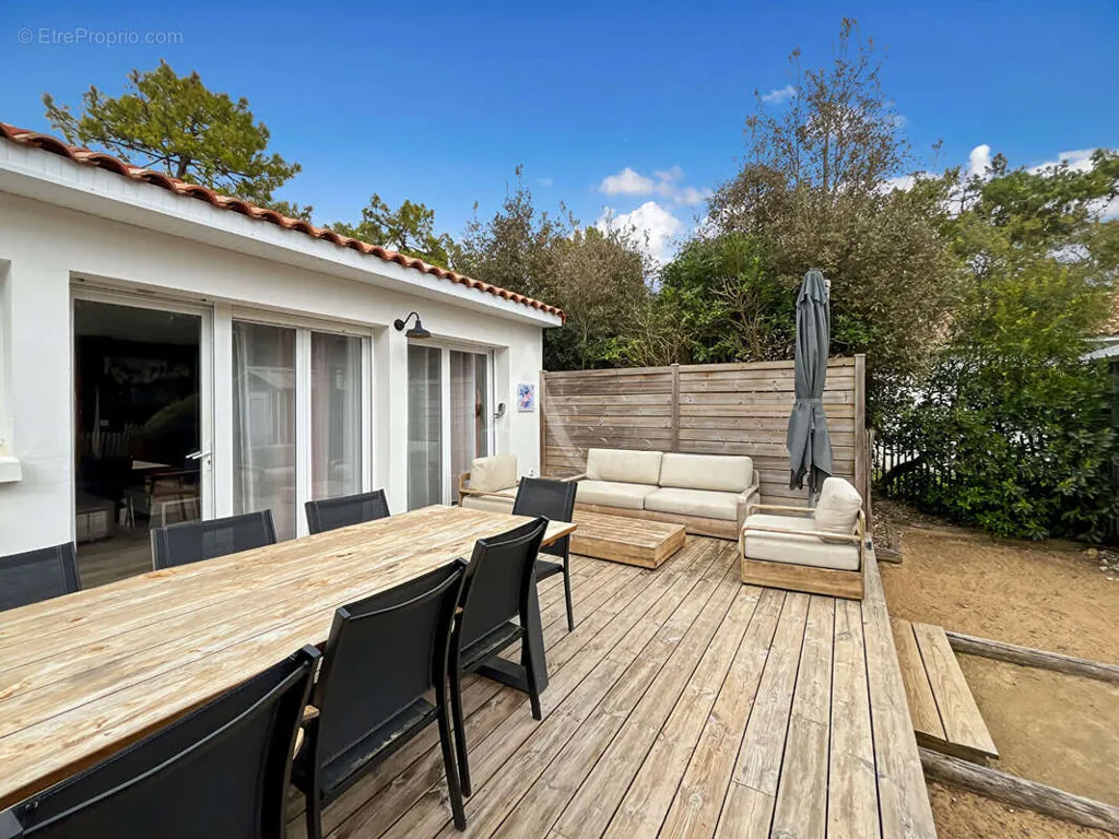 Terrass - Renovated House with Spa near Forest and Beach