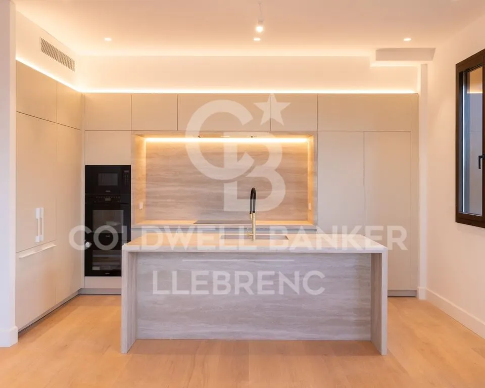 Cuisine - New Build Penthouse with Terrace in Vallvidrera