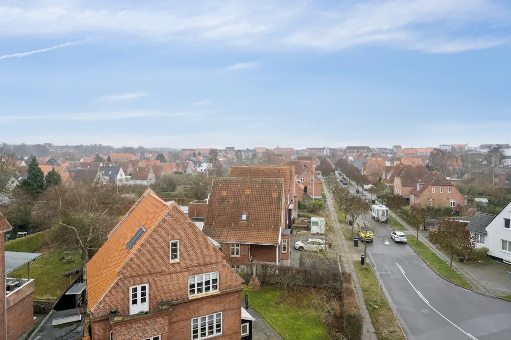 Vue aérienne - Apartment with Harbour View in Odense