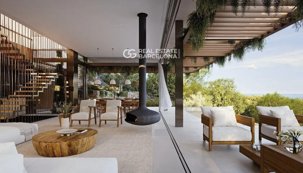 Terrass - New Build Villa with Sea View in Palafrugell