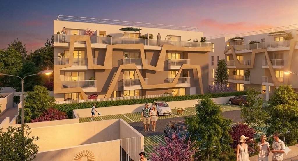 Extérieur - Appartements Neufs avec Terrasses à Vias