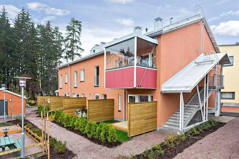 Välivaade - Apartment with Balcony in Alppikylä