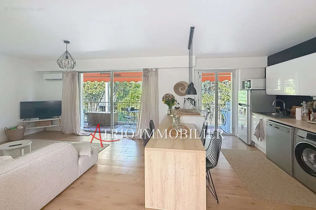 Köök - Apartment with Terrace in Cagnes-sur-Mer