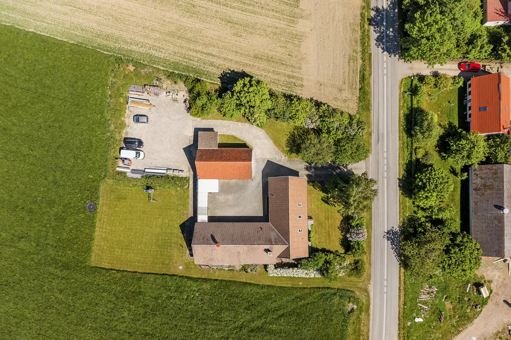 Vue aérienne - Farmhouse with Varmepump in Holbæk