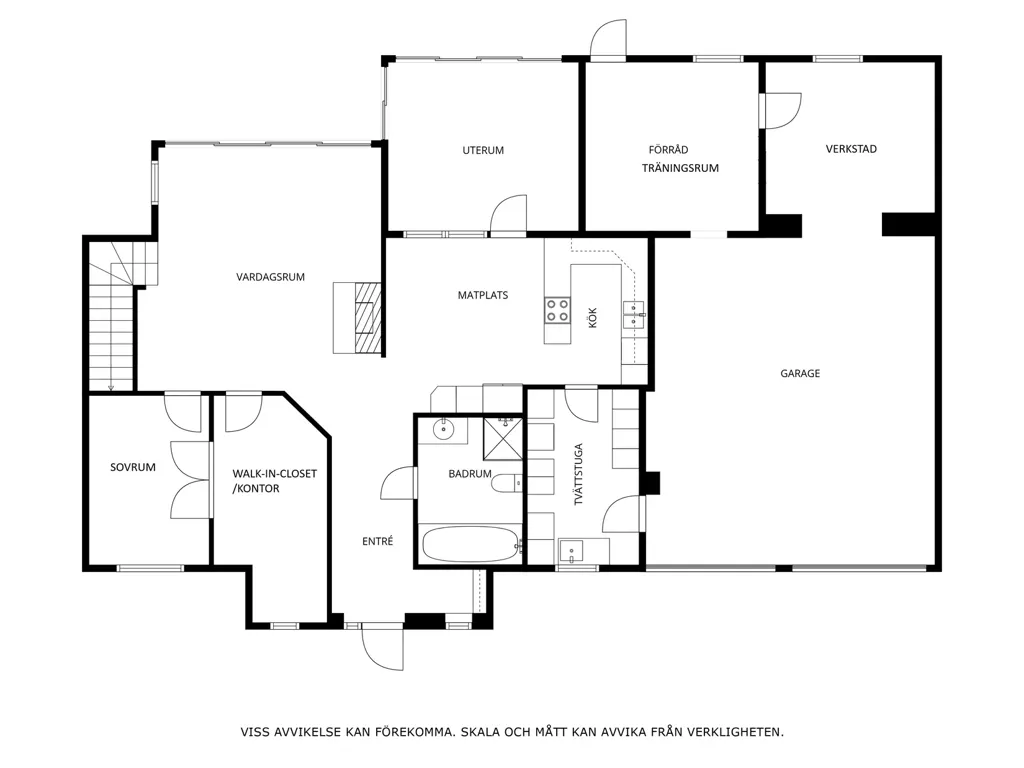 Floor Plan - Stonework Villa with Pool in Skegrie