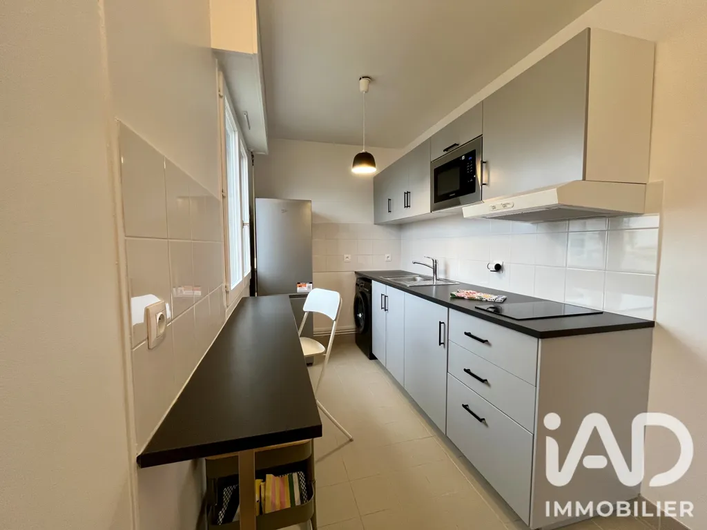 Kitchen - Meubled Studio with Garden in Les Vallées