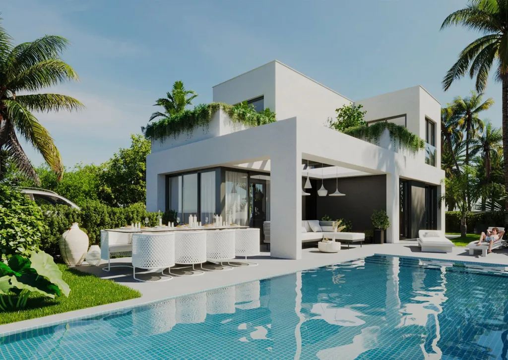 Bassein - Detached Villa with Sea Views in Finestrat