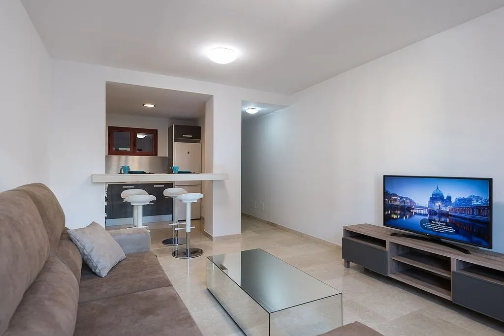 Séjour - Modern Flat with Terrace in Guanarteme, Las Palmas