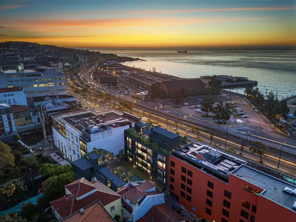 Vue aérienne - Luxury Flat with Balcony in Santos, Lisbon