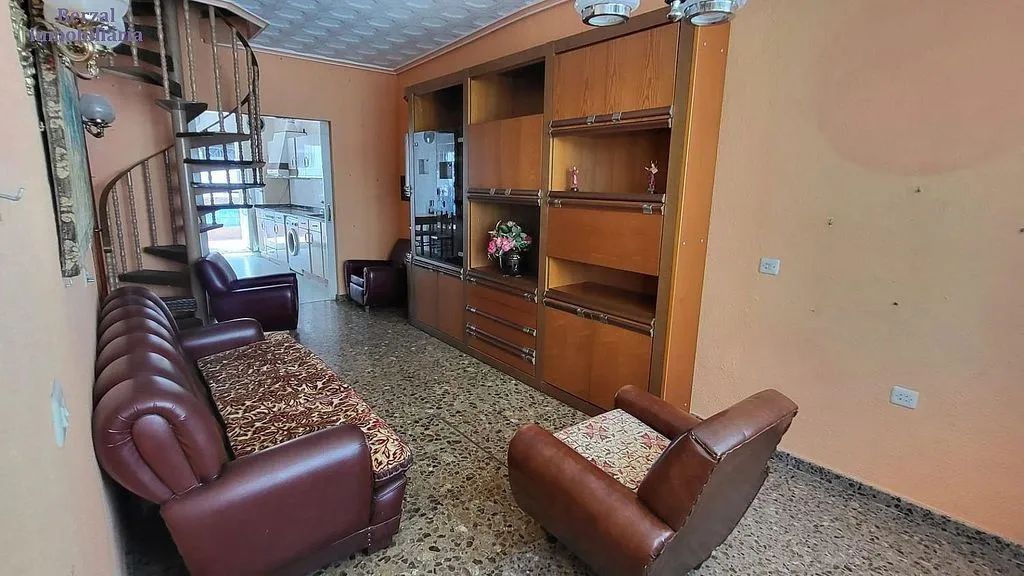 Living Room - Attic Flat with Terrace in Logroño's Old Town