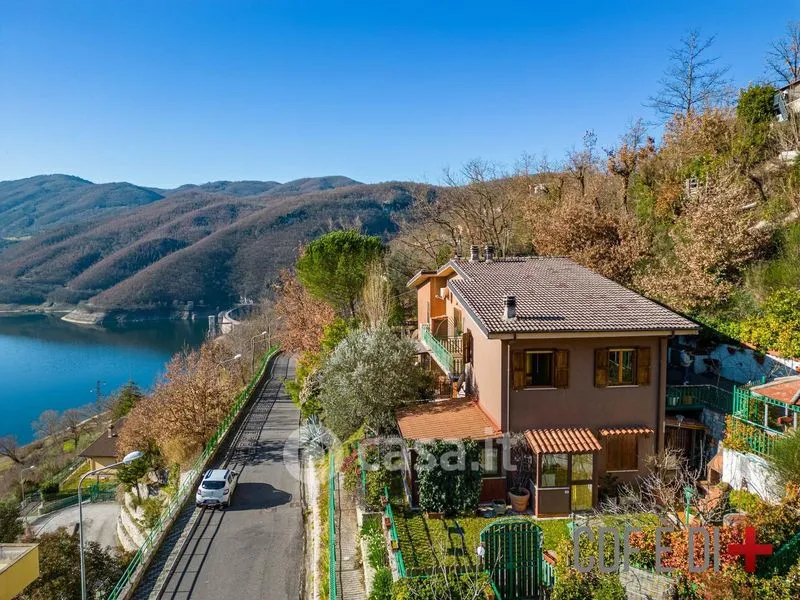 Exterior - Terraced Villa with Lake View in Rocca Sinibalda