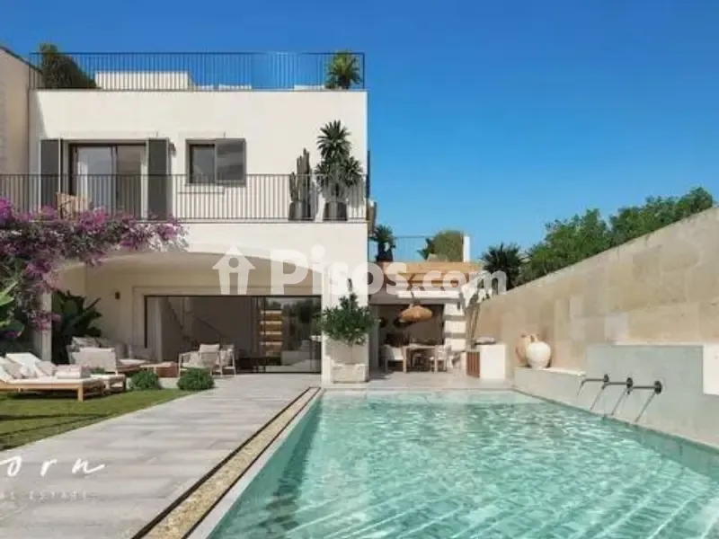 Pool - Mallorcan Chalet with Pool in Ses Salines
