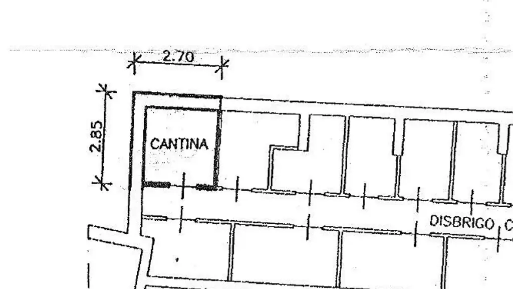 Plan - Armed Trilocale with Private Garden in Mori