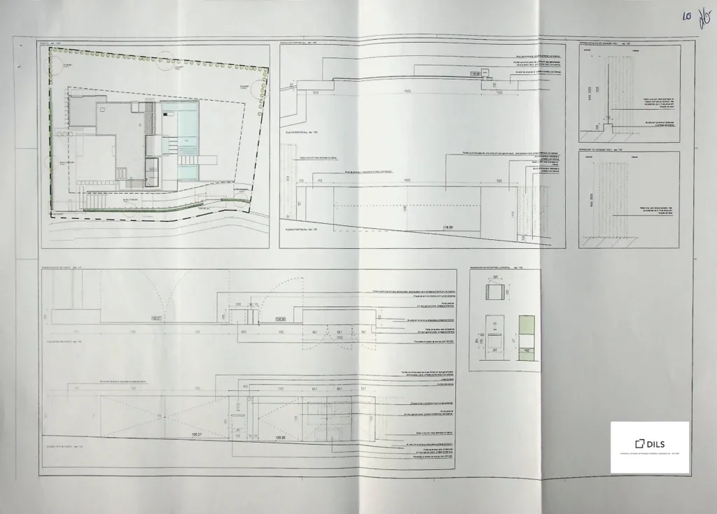 Floor Plan - Contemporary T5 with Pool in Loulé